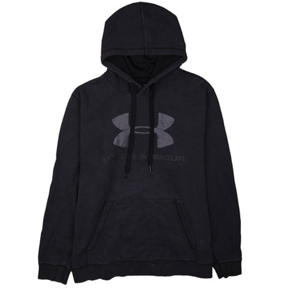 Mens UK Size 2XL Under armour Black Pullover Hoodie