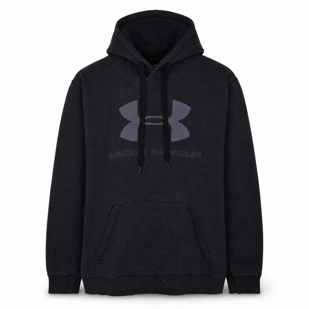 Mens UK Size 2XL Under armour Black Pullover Hoodie