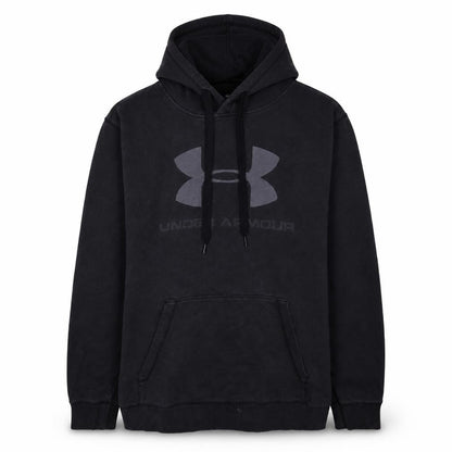 Mens UK Size 2XL Under armour Black Pullover Hoodie