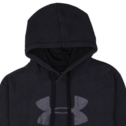Mens UK Size 2XL Under armour Black Pullover Hoodie