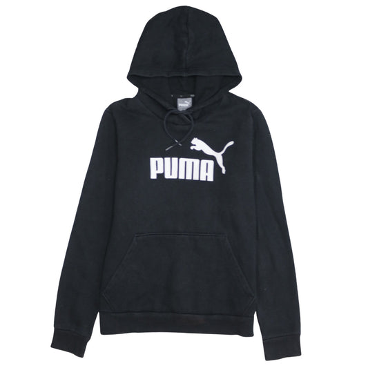 Womens UK Size 14 PUMA Black Pullover Hoodie