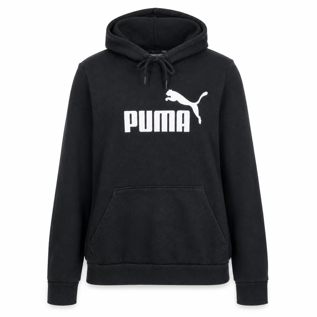 Womens UK Size 14 PUMA Black Pullover Hoodie