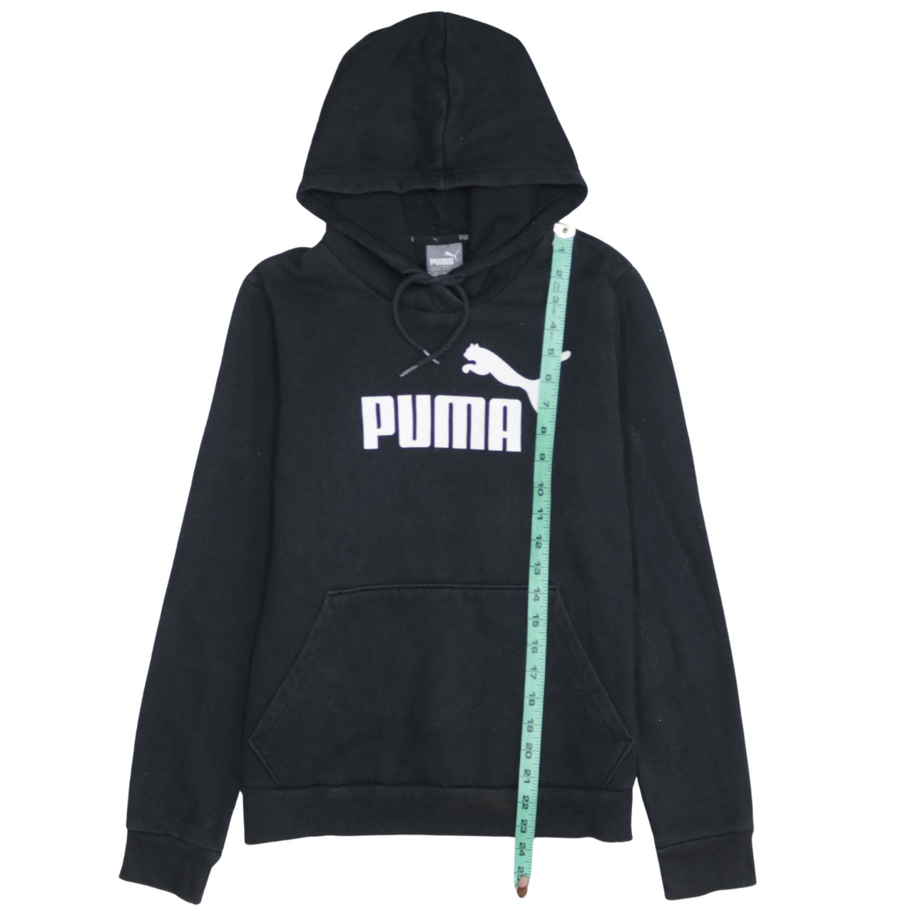 Womens UK Size 14 PUMA Black Pullover Hoodie
