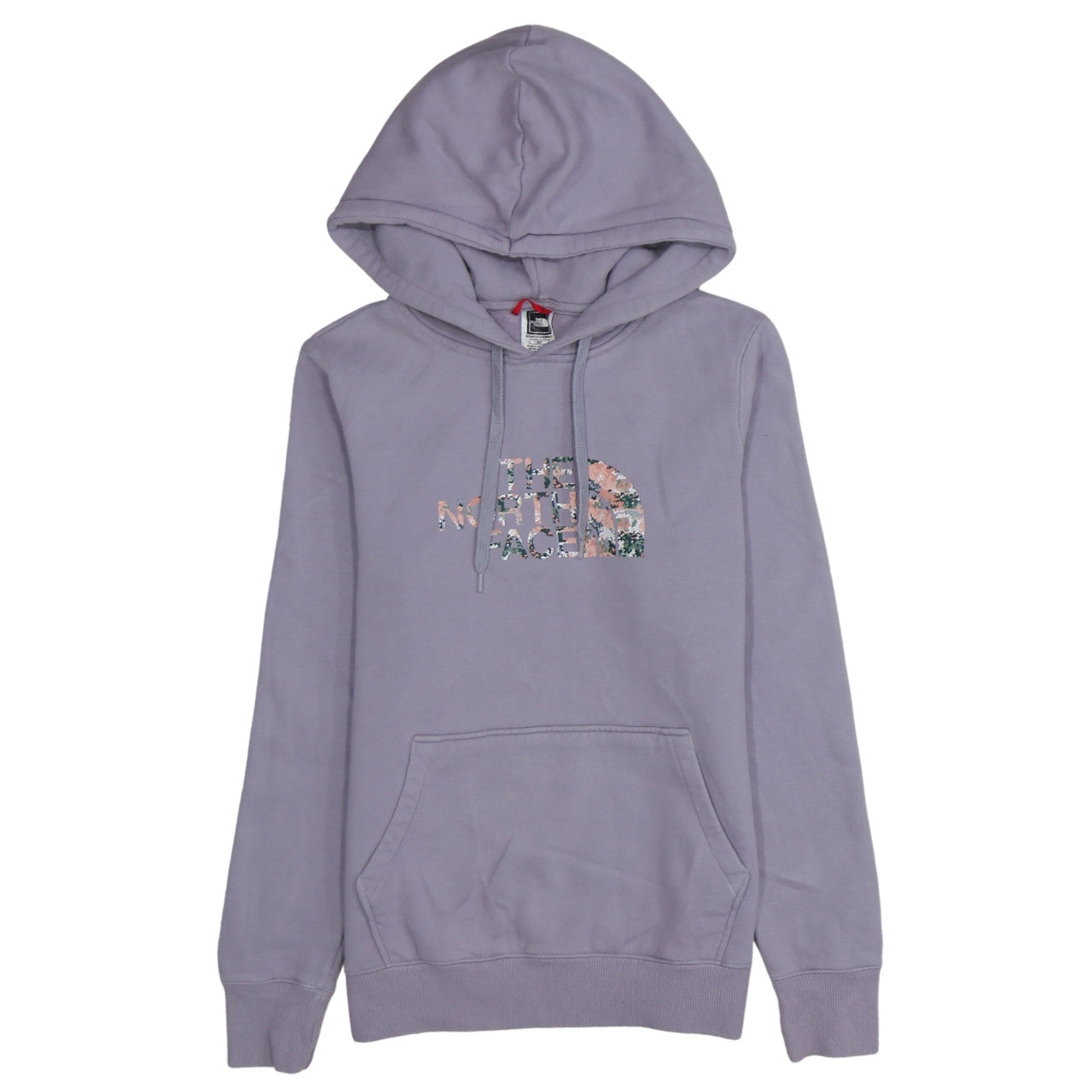 Womens UK Size S The North Face Purple Pullover Hoodie