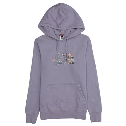Womens UK Size S The North Face Purple Pullover Hoodie