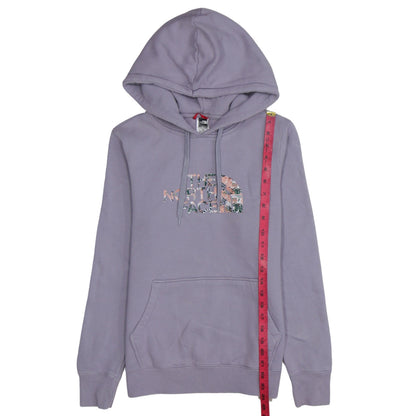 Womens UK Size S The North Face Purple Pullover Hoodie