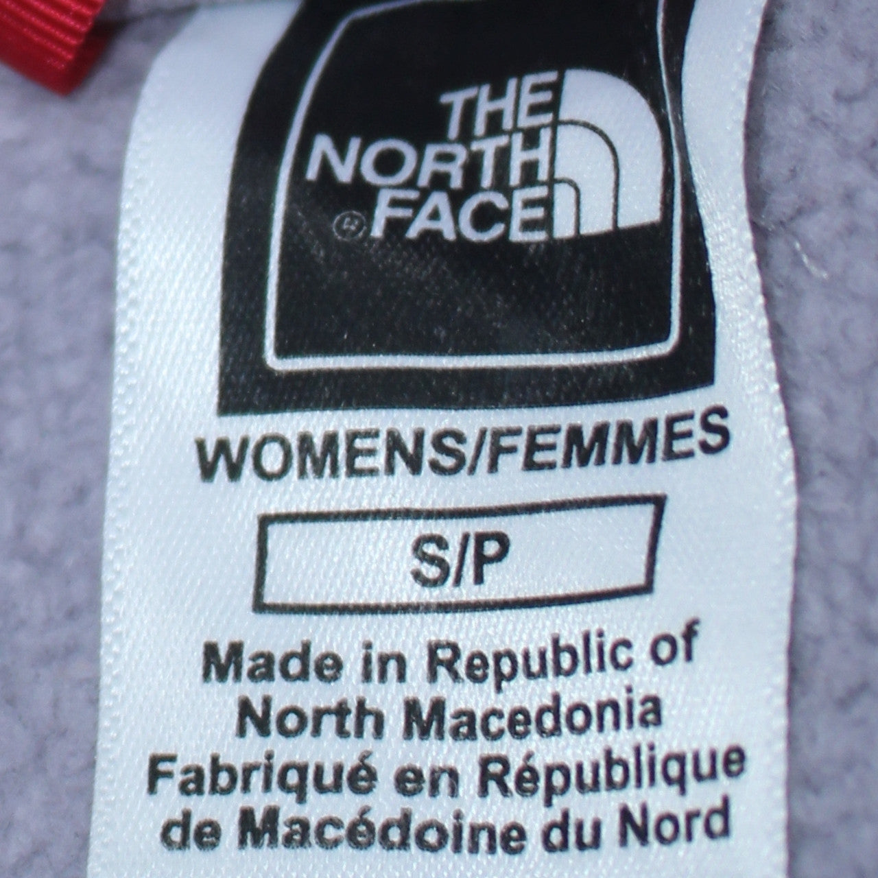 Womens UK Size S The North Face Purple Pullover Hoodie