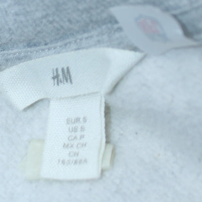 Womens UK Size S H&M Grey Pullover Sweatshirt