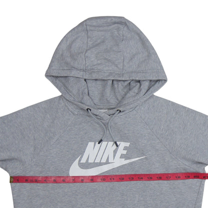 Mens UK Size S Nike Grey Pullover Hoodie