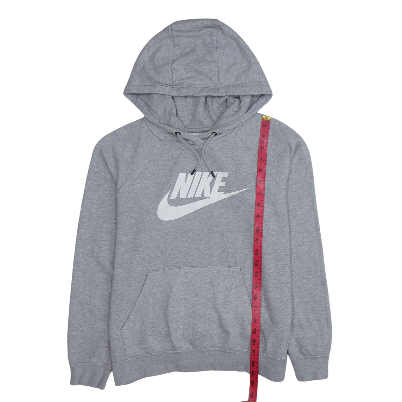 Mens UK Size S Nike Grey Pullover Hoodie