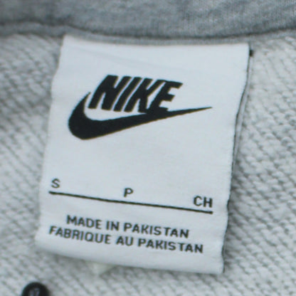 Mens UK Size S Nike Grey Pullover Hoodie