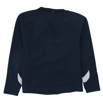 Mens UK Size L Helly Hansen Blue Full Zip Sweatshirt