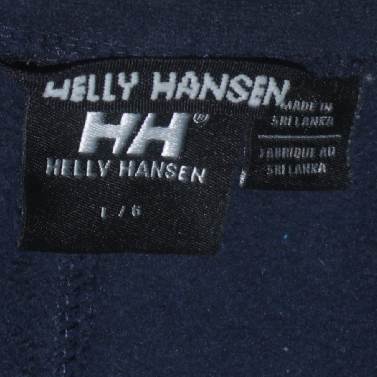 Mens UK Size L Helly Hansen Blue Full Zip Sweatshirt