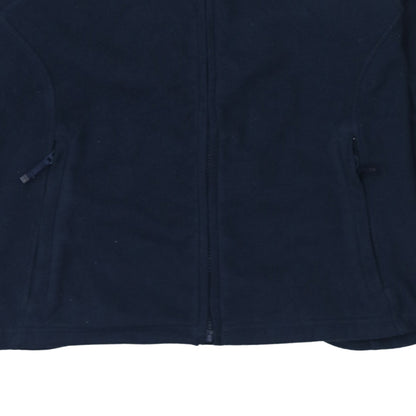 Mens UK Size L Helly Hansen Blue Full Zip Sweatshirt