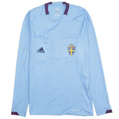 Adidas Men’s Blue Sweden Football Long Sleeve Jersey M