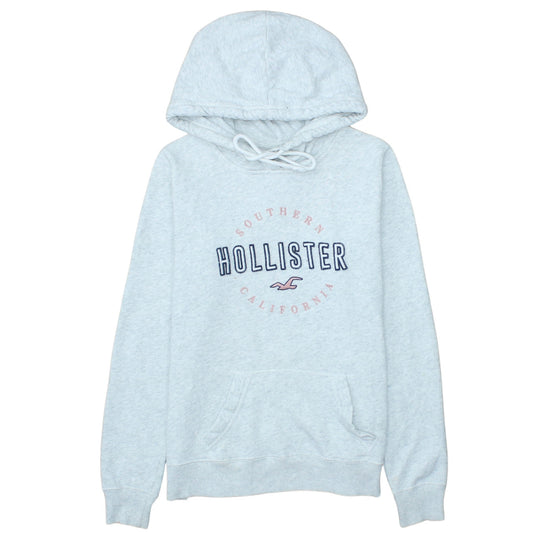 Womens UK Size S Hollister Grey Pullover Hoodie