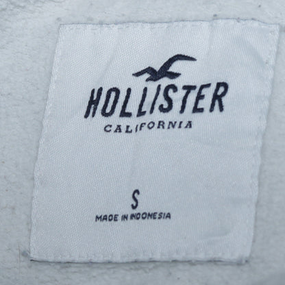 Womens UK Size S Hollister Grey Pullover Hoodie