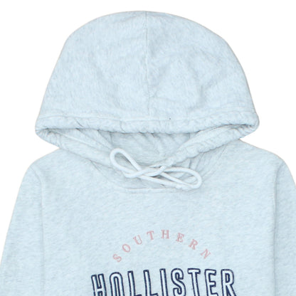 Womens UK Size S Hollister Grey Pullover Hoodie