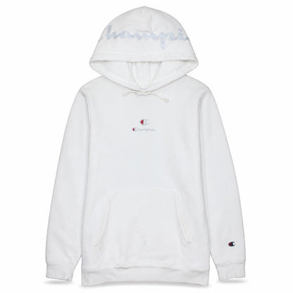 Womens UK Size XS Champion White Pullover Hoodie