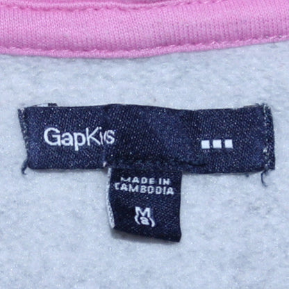 Girls UK Size M Gap Grey Pullover Hoodie