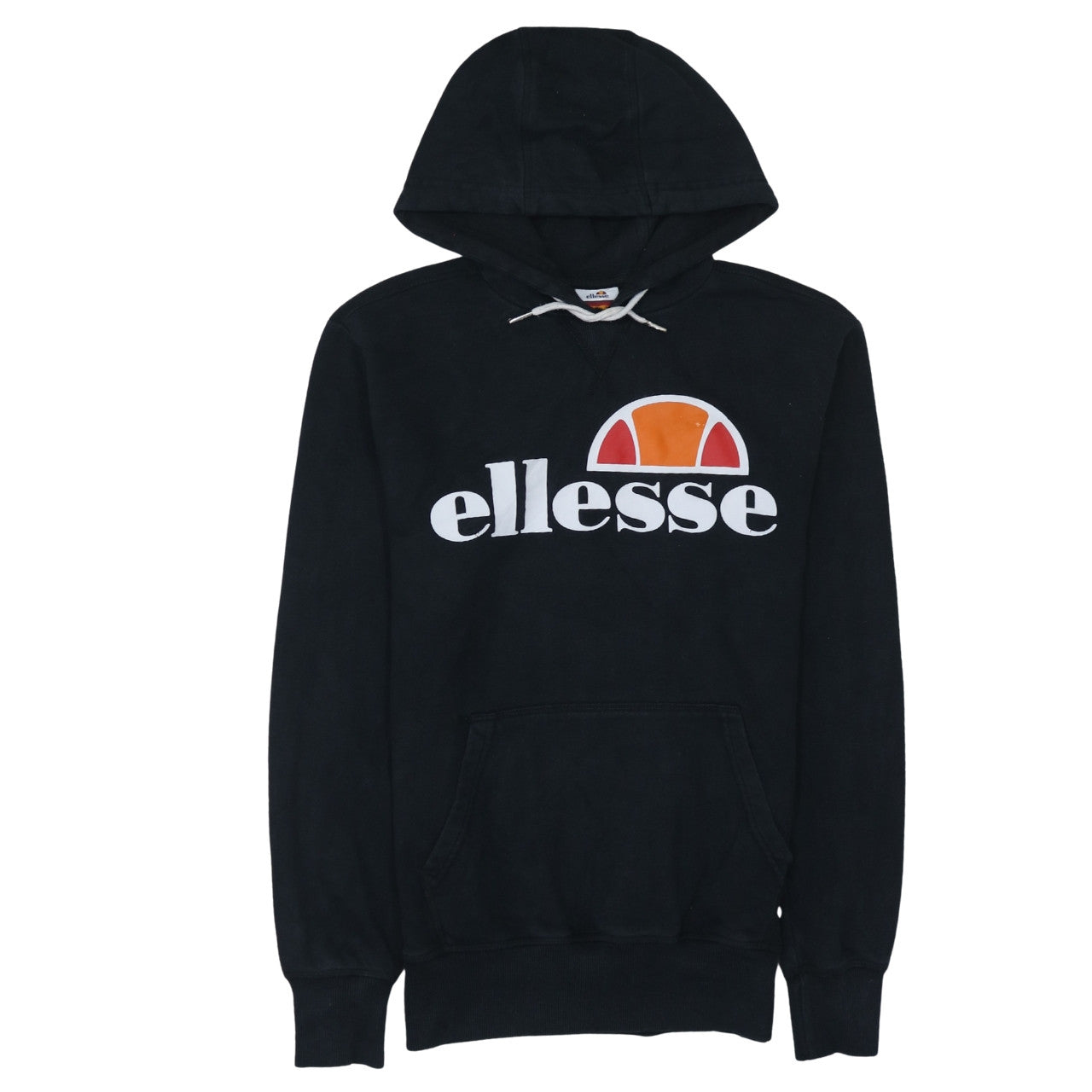 Womens UK Size 8 ellesse Black Pullover Hoodie