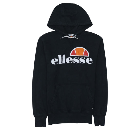 Womens UK Size 8 ellesse Black Pullover Hoodie