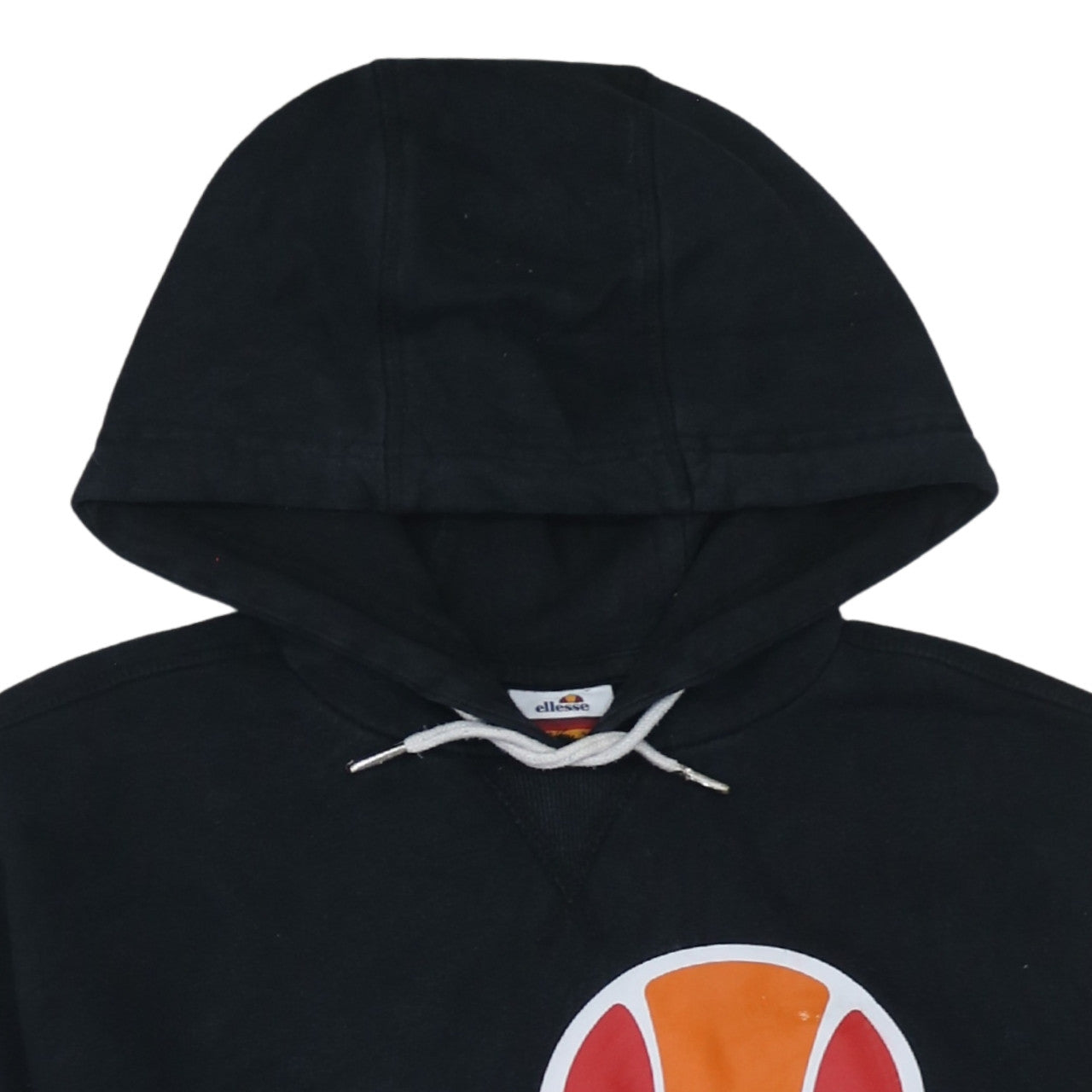 Womens UK Size 8 ellesse Black Pullover Hoodie