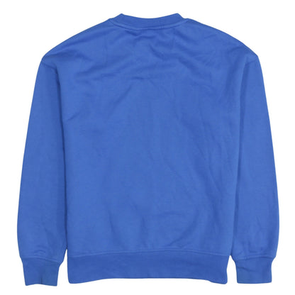 Womens UK Size 2XS Disney Blue Pullover Sweatshirt
