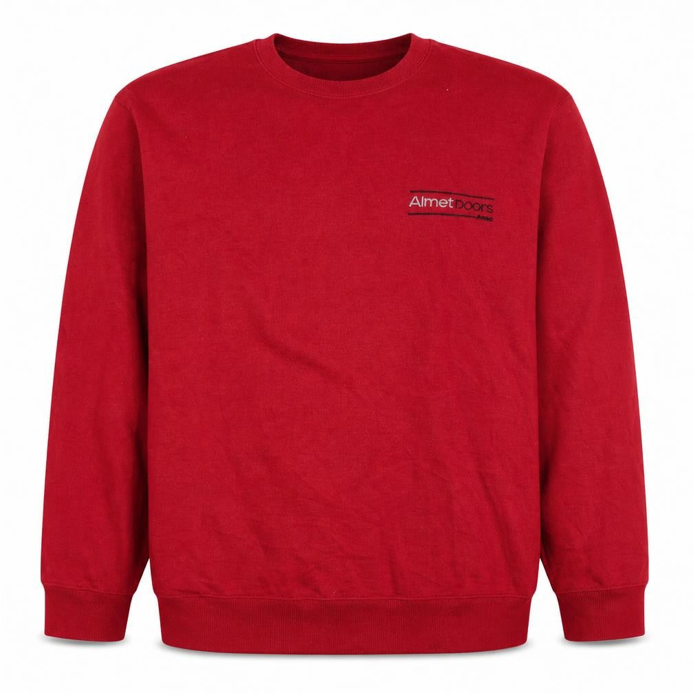 Mens UK Size XL Dickies Red Pullover Sweatshirt