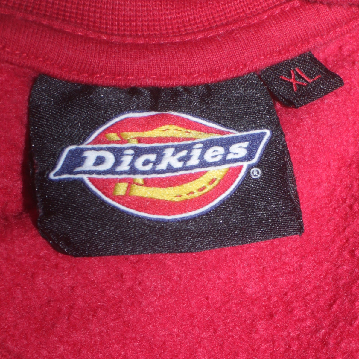 Mens UK Size XL Dickies Red Pullover Sweatshirt