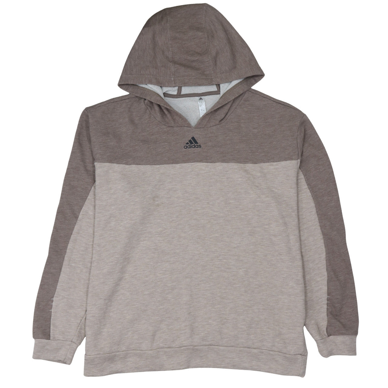 Mens UK Size L adidas Beige Pullover Hoodie