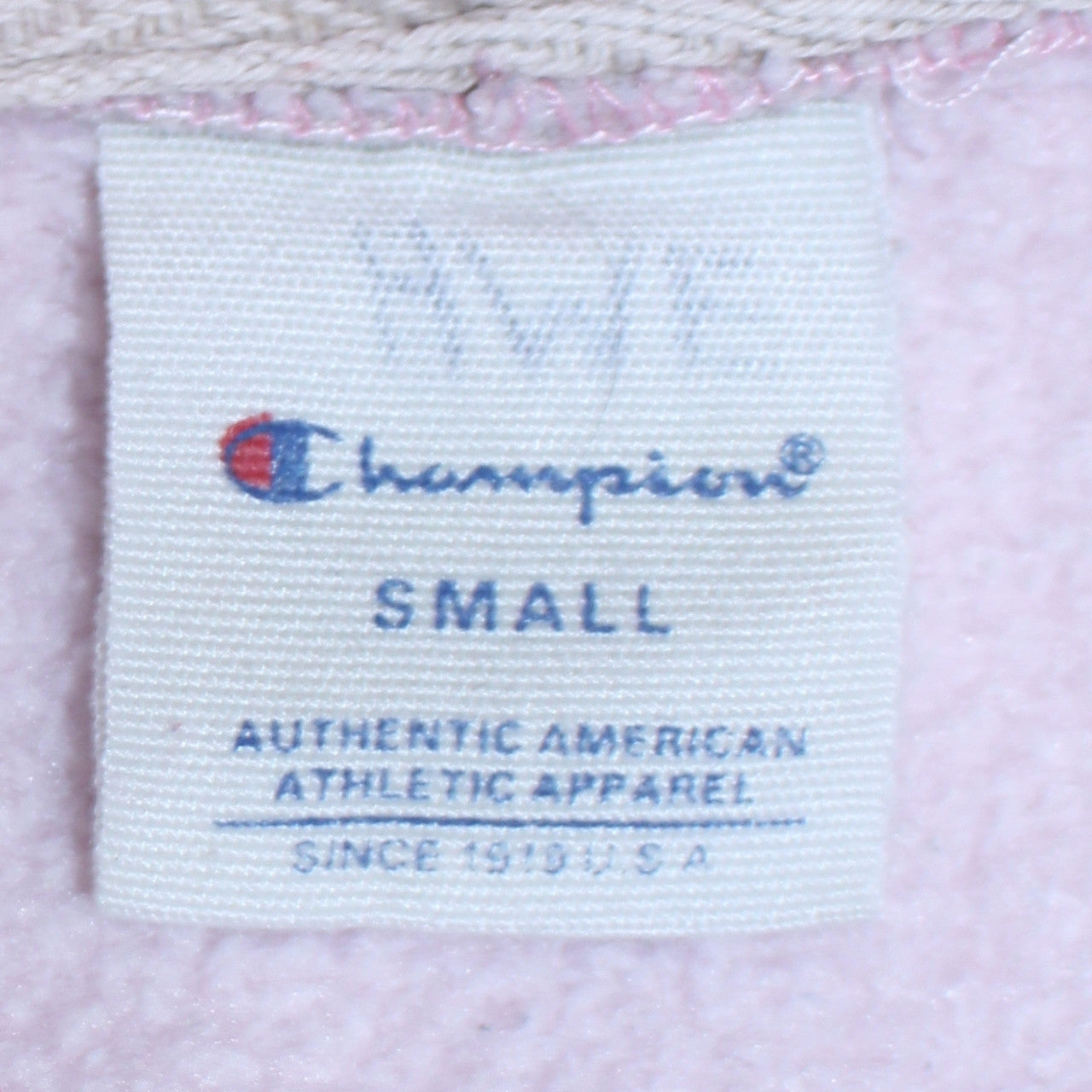 Womens UK Size S Champion Pink Pullover Hoodie