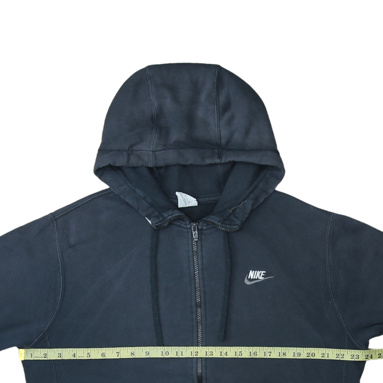Mens UK Size M Nike Black Full Zip Hoodie