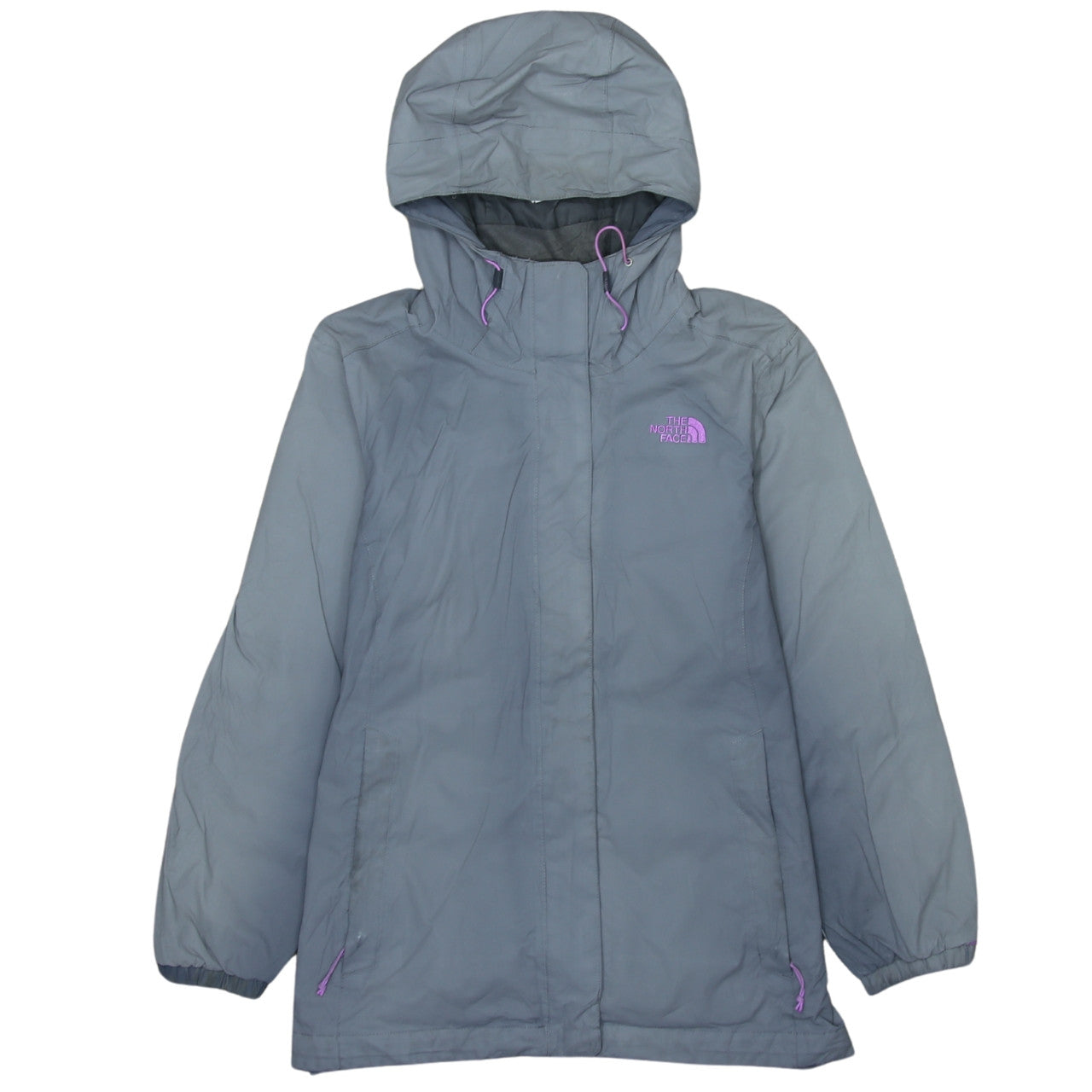 Womens UK Size M The North Face Grey Parka Coat