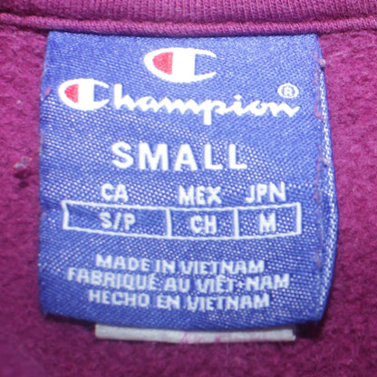 Womens UK Size S Champion Purple Pullover Sweatshirt