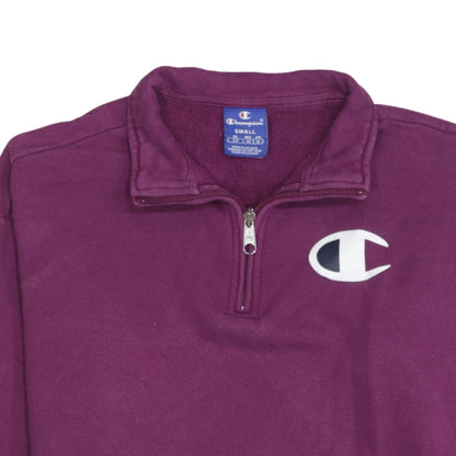 Womens UK Size S Champion Purple Pullover Sweatshirt