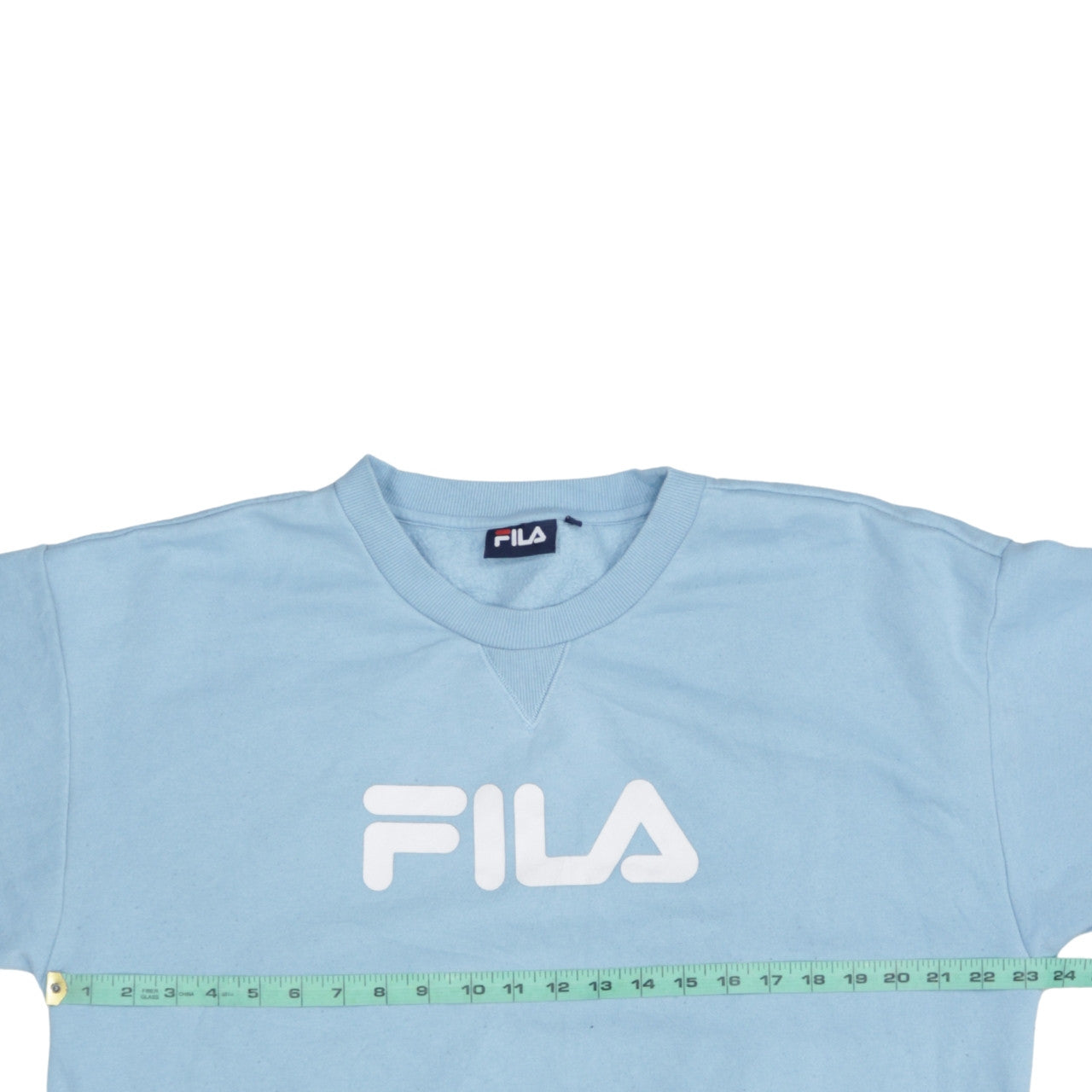 Mens UK Size L FILA Blue Pullover Sweatshirt