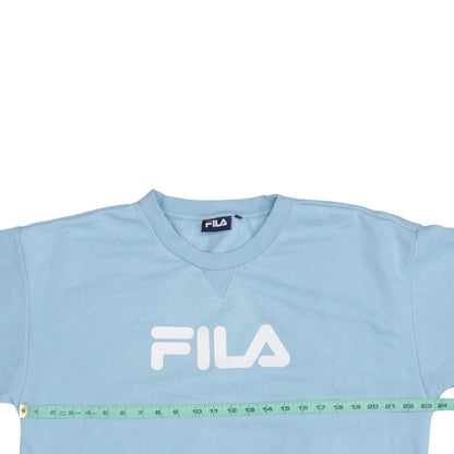 Mens UK Size L FILA Blue Pullover Sweatshirt