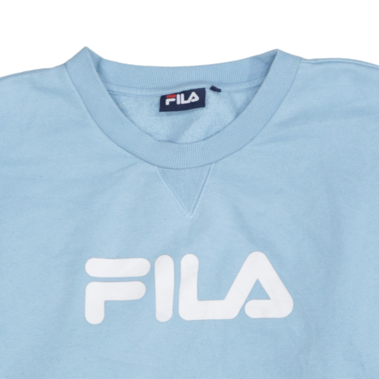 Mens UK Size L FILA Blue Pullover Sweatshirt