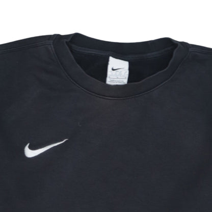 Mens UK Size M Nike Black Pullover Sweatshirt