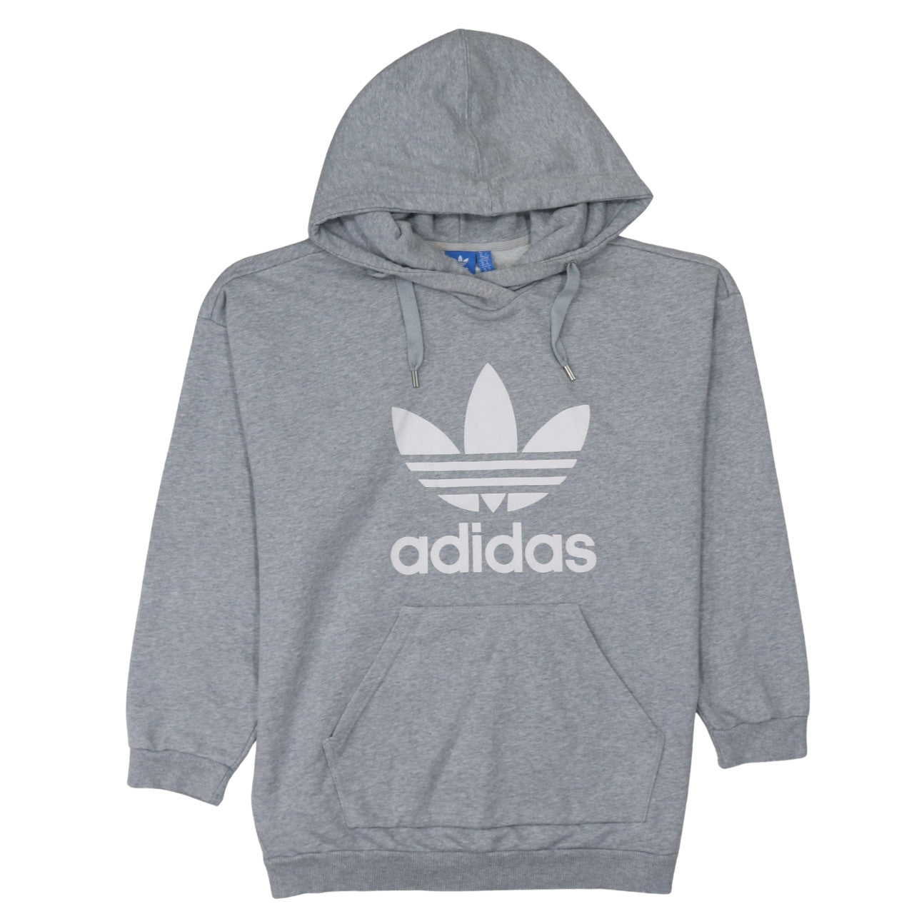 Mens UK Size L adidas Grey Pullover Hoodie