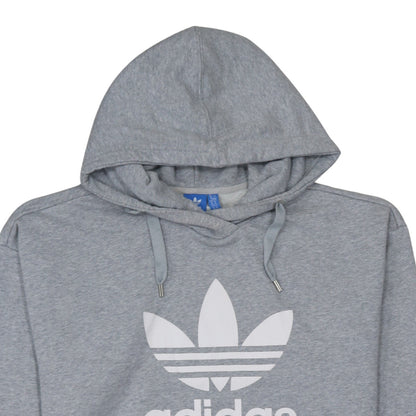 Mens UK Size L adidas Grey Pullover Hoodie