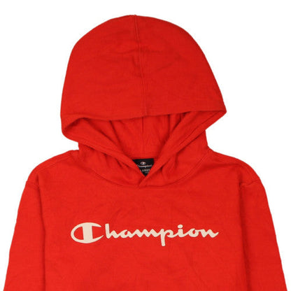 Boys UK Size 13-14 Years Champion Red Pullover Hoodie