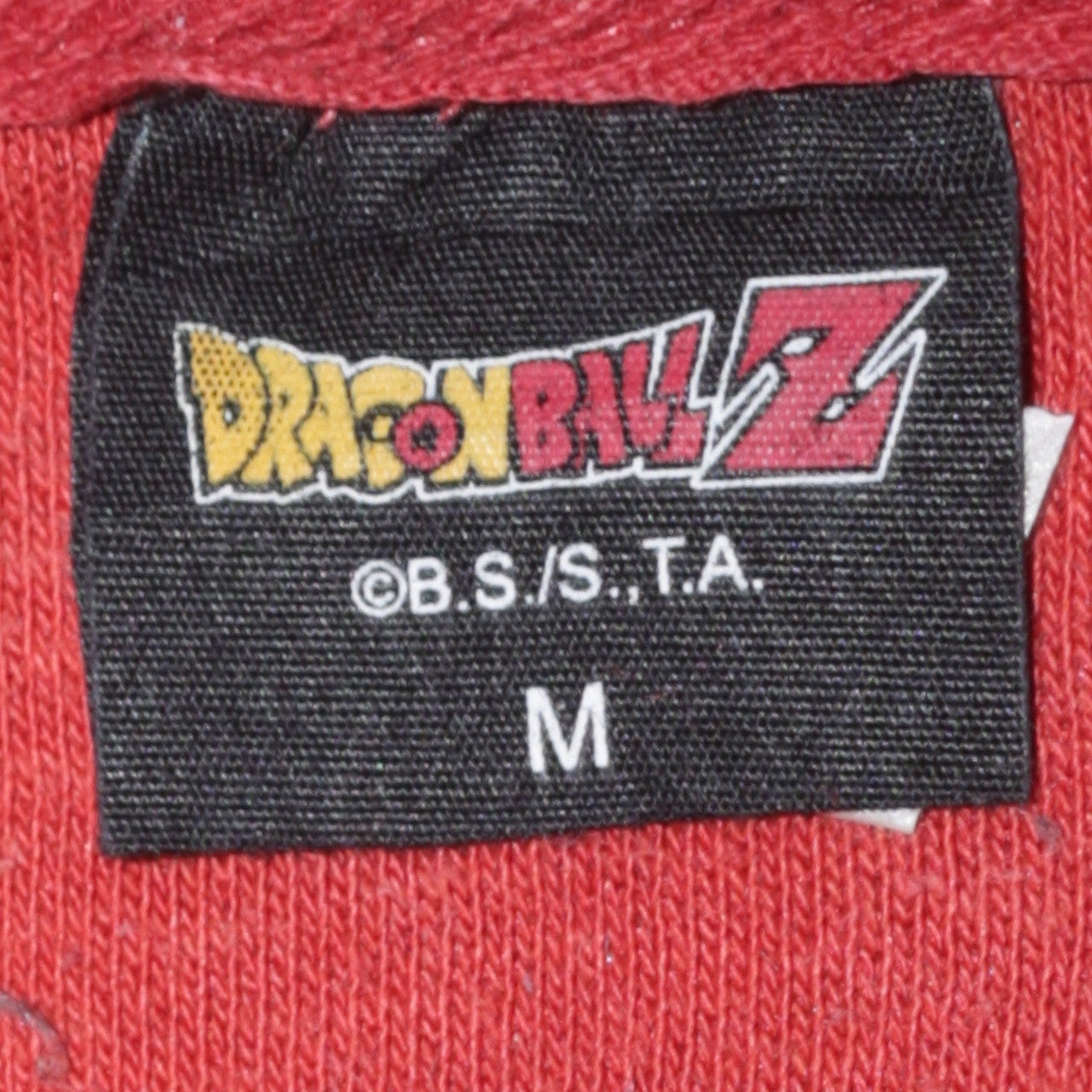 Mens UK Size M Dragon Ball Z Red Pullover Hoodie