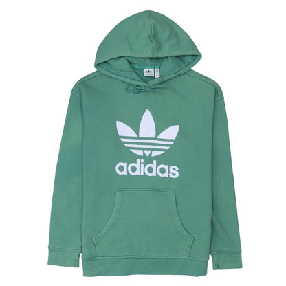 Womens UK Size XS adidas Green Pullover Hoodie