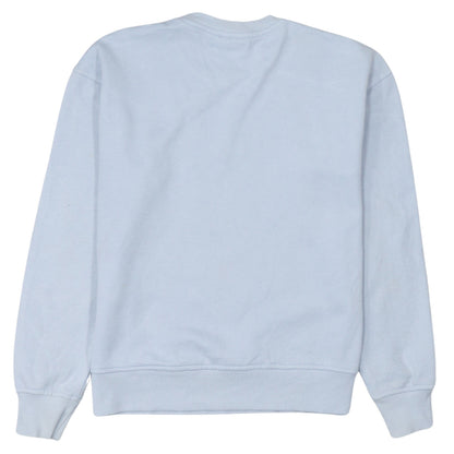 Womens UK Size 2XS Disney Blue Pullover Sweatshirt
