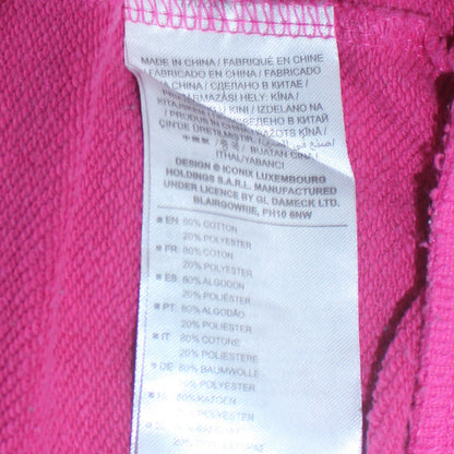Womens UK Size L Umbro Pink Pullover Sweatshirt