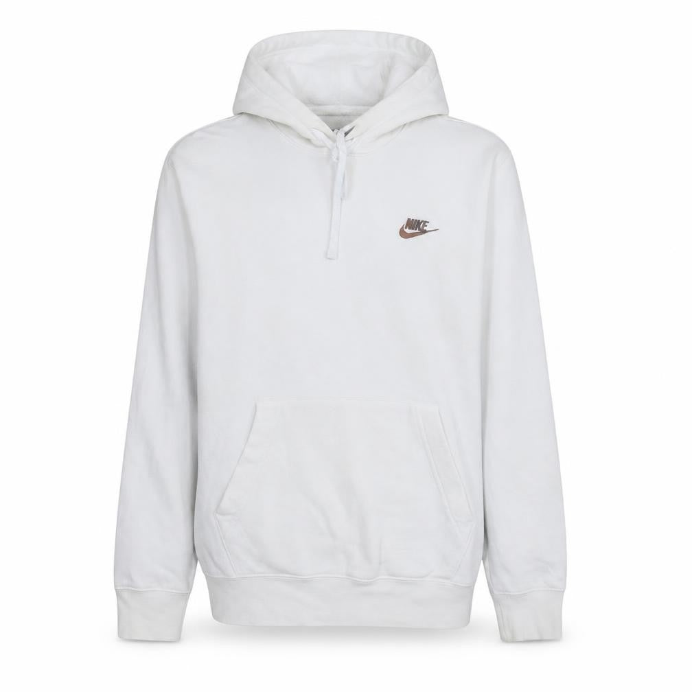 Mens UK Size XS Nike White Pullover Hoodie