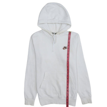 Mens UK Size XS Nike White Pullover Hoodie