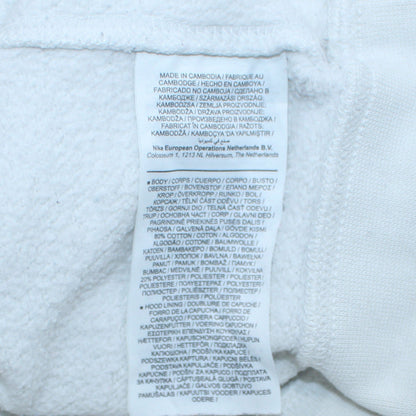 Mens UK Size XS Nike White Pullover Hoodie